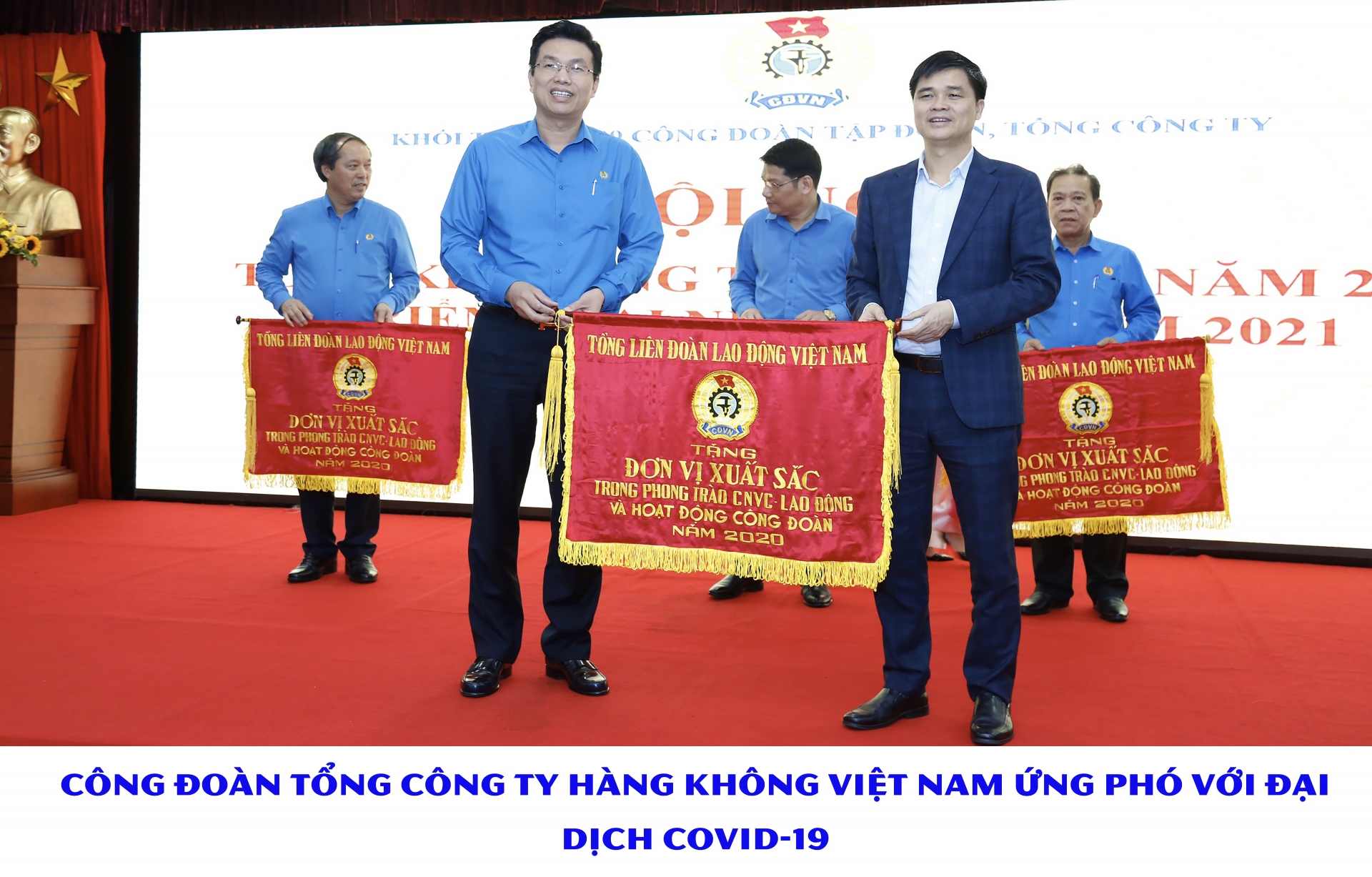 Sáng kiến của Công đoàn TCT Hàng không Việt Nam ứng phó với đại dịch Covid-19