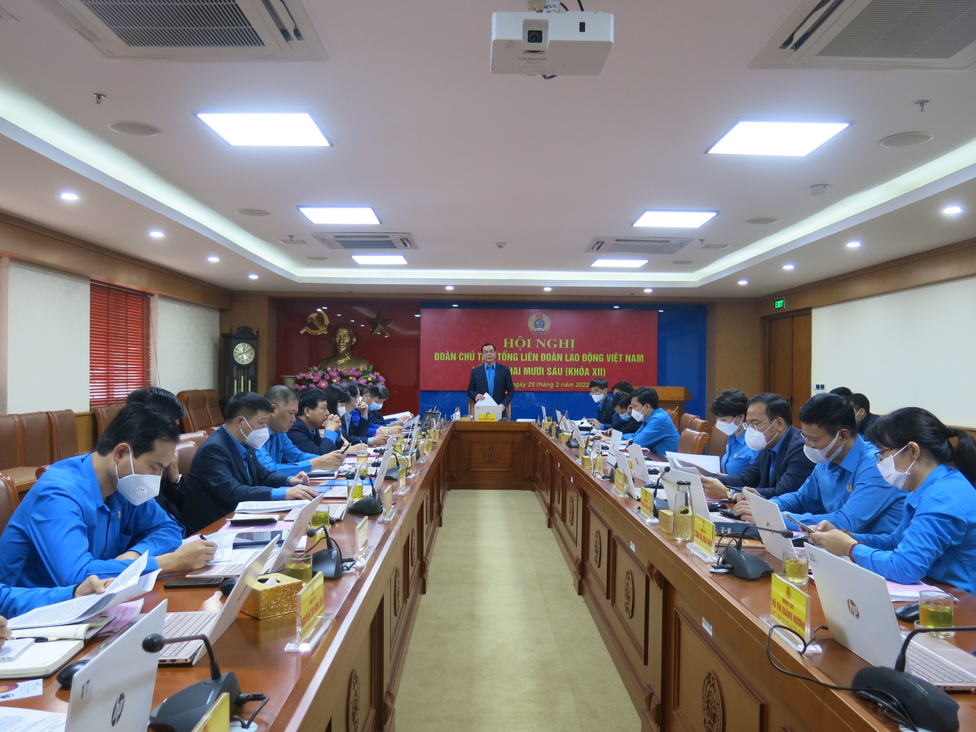 Hội nghị lần thứ 26 Đoàn Chủ tịch Tổng LĐLĐ Việt Nam (Khóa XII)