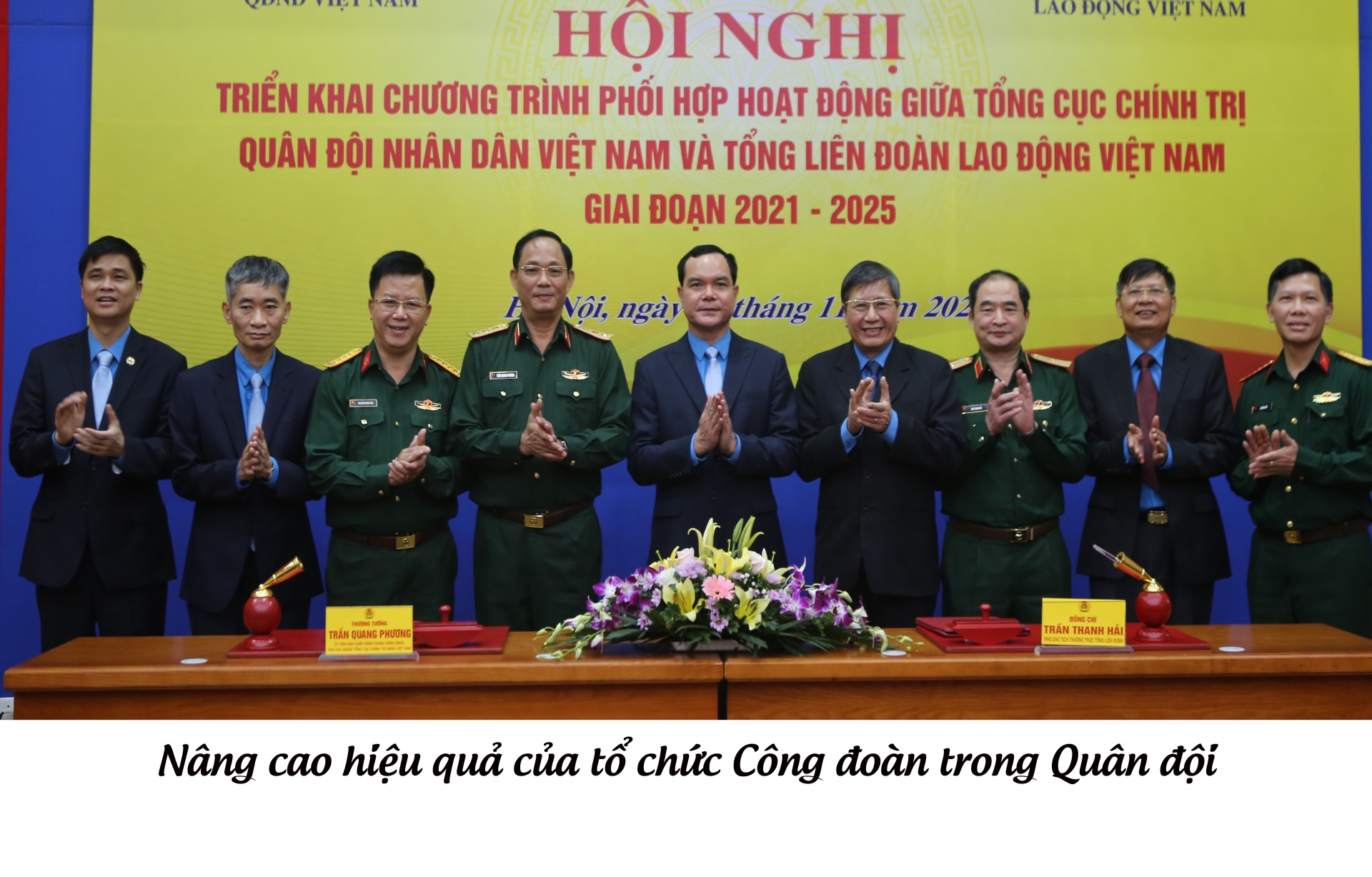 Nâng cao hiệu quả của tổ chức Công đoàn trong Quân đội