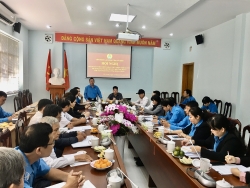 Đoàn khảo sát Tổng Liên đoàn làm việc với  Liên đoàn Lao động tỉnh Tây Ninh