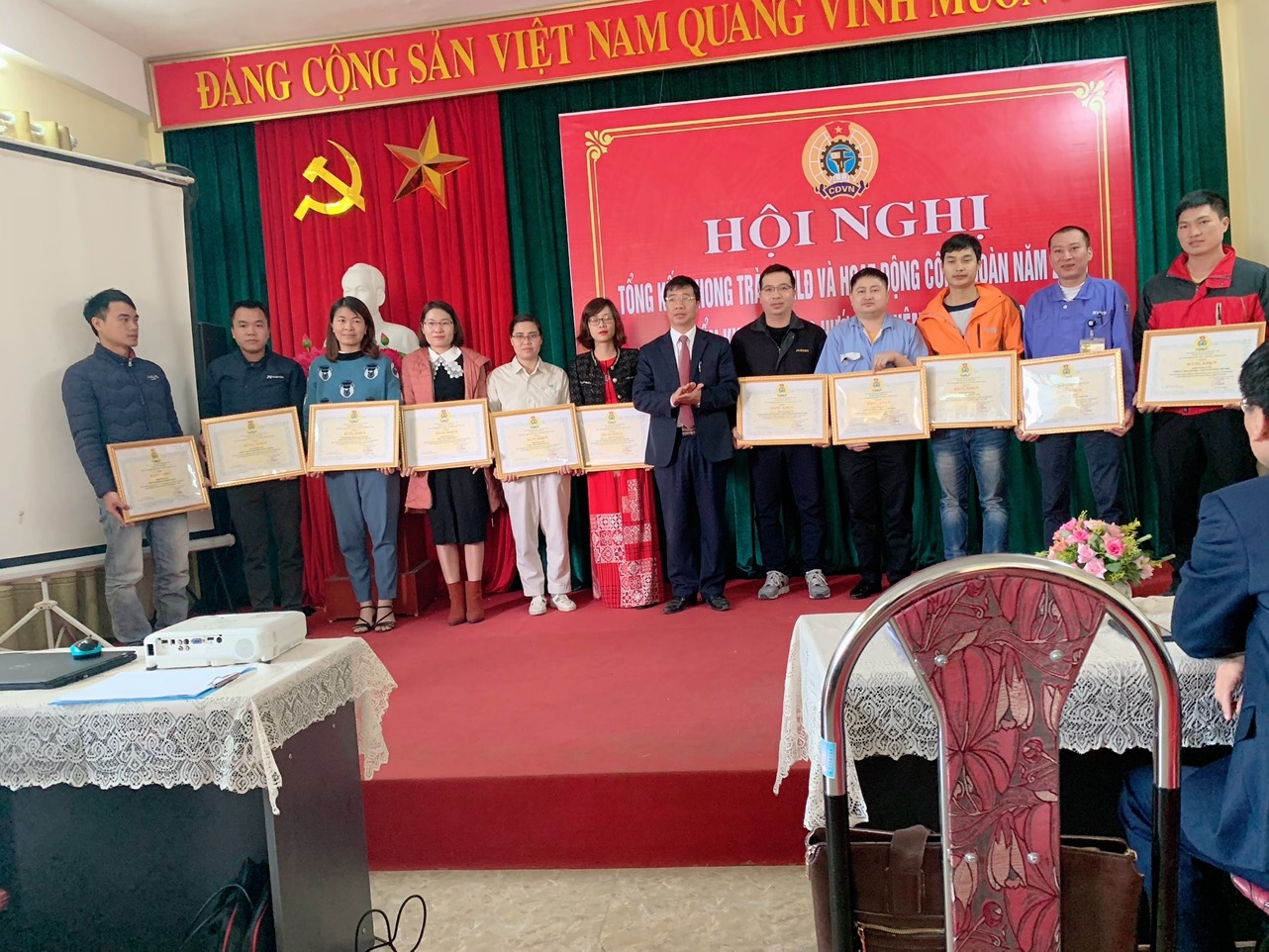 cong doan cac khu cong nghiep tong ket hoat dong nam 2019