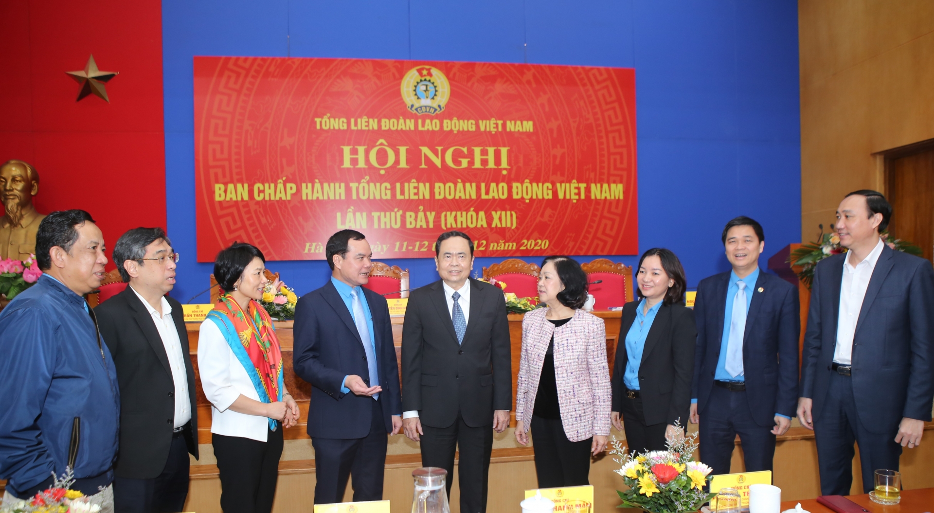 Khai mạc Hội nghị lần thứ 7 Ban chấp hành Tổng LĐLĐ Việt Nam khóa XII
