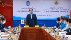 Khẳng định lập trường nhất quán trong việc củng cố quan hệ Công đoàn 2 nước Việt - Lào