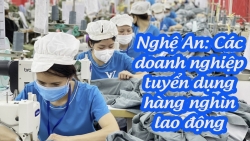 Nghệ An: Các doanh nghiệp tiếp tục tuyển dụng hàng nghìn lao động