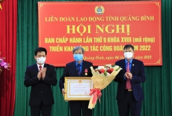 Phó Chủ tịch Tổng LĐLĐ Việt Nam Phan Văn Anh đánh giá cao Công đoàn tỉnh Quảng Bình