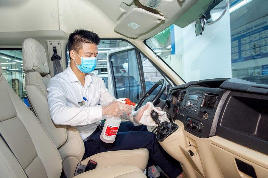 Ford Việt Nam hỗ trợ khách chăm sóc xe mùa dịch