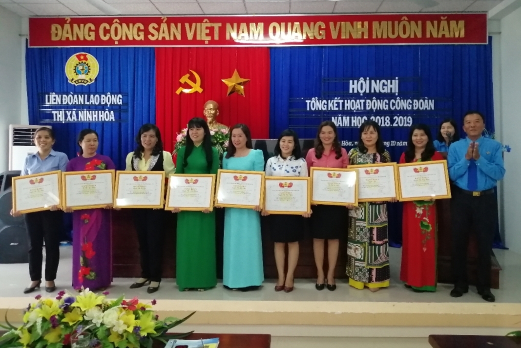 Tổng kết hoạt động Công đoàn Giáo dục năm học 2018-2019