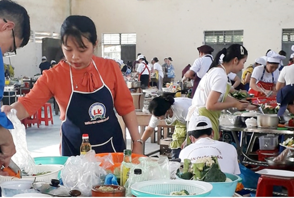 hoi thi am thuc nganh giao duc tinh quang ngai nam 2019