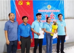 Kết nạp 36 đoàn viên mới, thành lập CĐCS Công ty TNHH Gesin Việt Nam