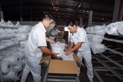 5 tấn sợi DTY dùng để sản xuất khẩu trang y tế phòng chống dịch nCoV