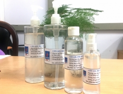 Sản xuất thành công nước rửa tay khô sát khuẩn phòng dịch virus corona