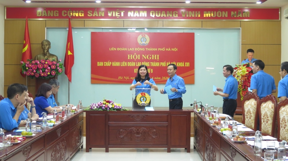 dong chi bui huyen mai duoc bau giu chuc chu tich lien doan lao dong thanh pho ha noi