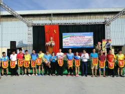 LĐLĐ huyện Quỳnh Phụ tổ chức hoạt động thể thao mừng thành công Đại hội Đảng bộ huyện
