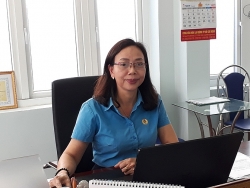 Chị Đinh Thị Thanh Thủy, người nữ cán bộ công đoàn tiêu biểu