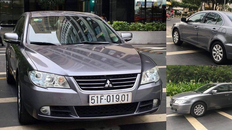 mitsubishi lancer fortis 13 nam tuoi rao ban voi gia 345 trieu dong