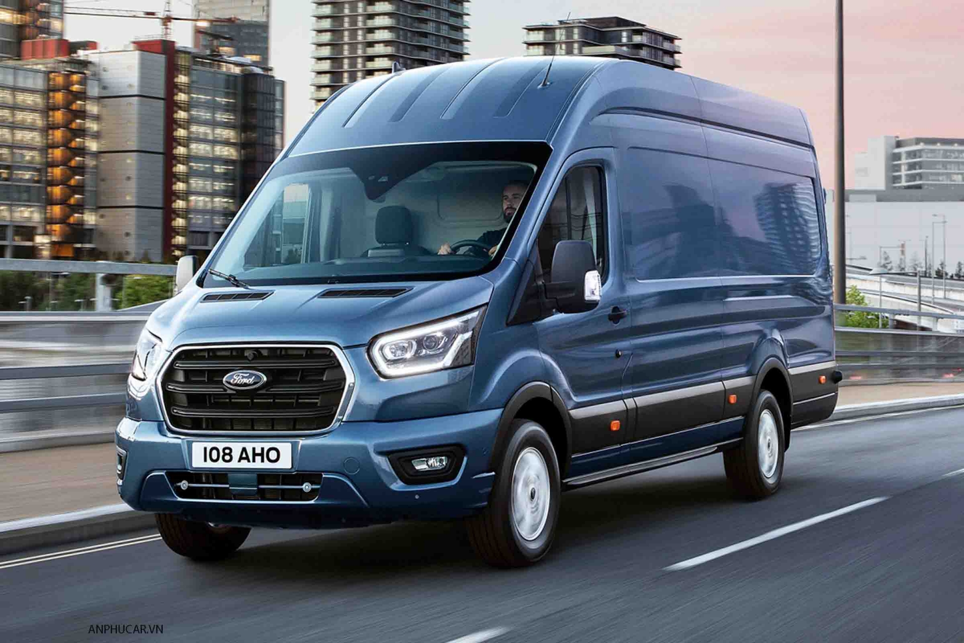 ford transit co the van hanh bang dau an