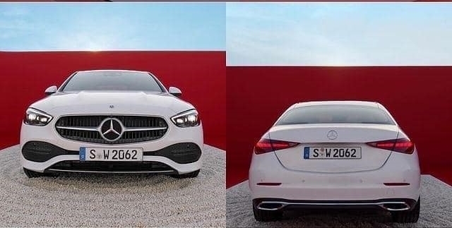 Mercedes C Class thế hệ mới lộ ảnh trước ngày ra mắt