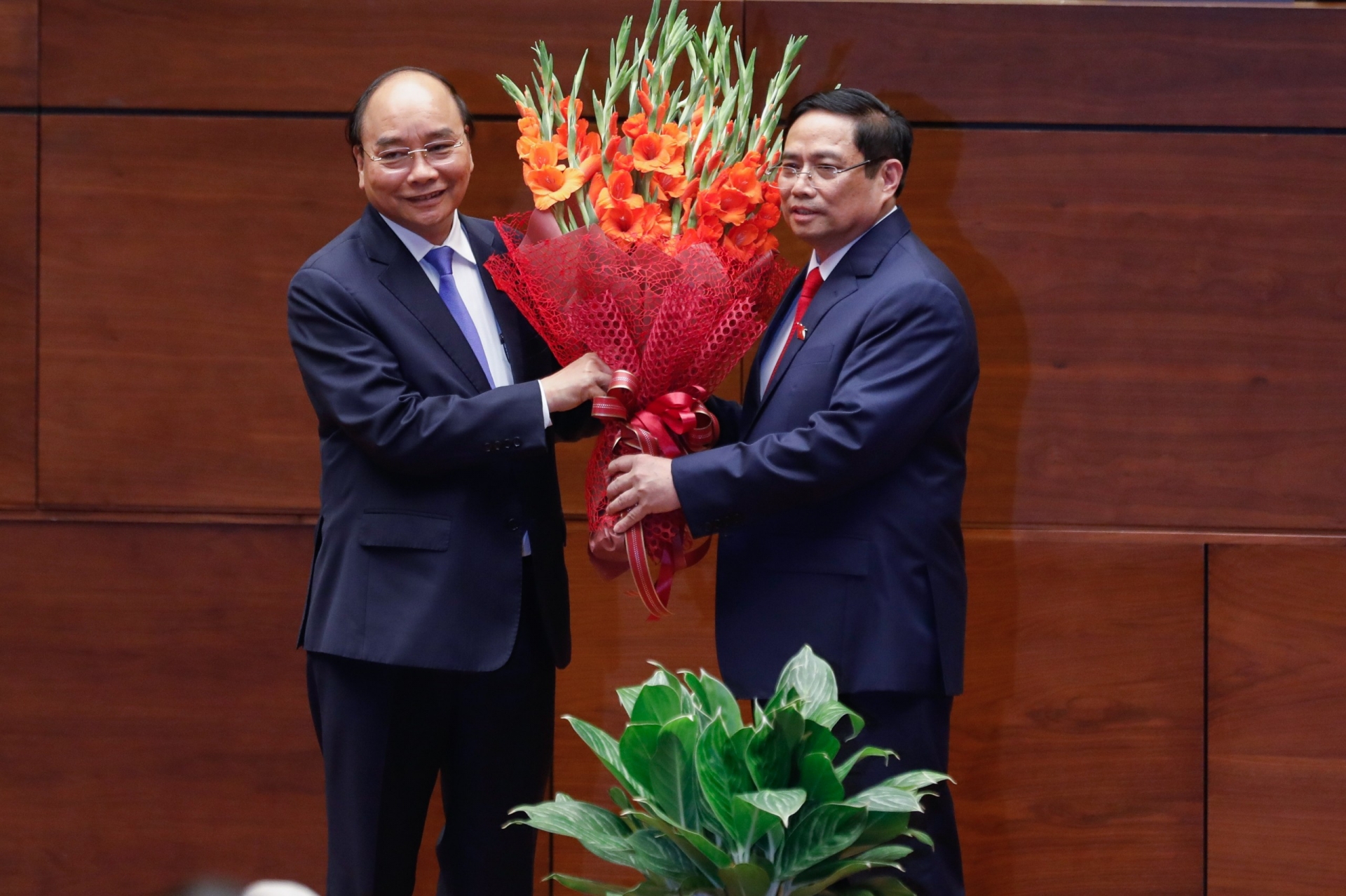 Đồng chí Phạm Minh Chính được bầu giữ chức vụ Thủ tướng Chính phủ