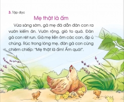 Sách giáo khoa Tiếng Việt lớp 1 bộ Cánh Diều được chỉnh sửa như thế nào?