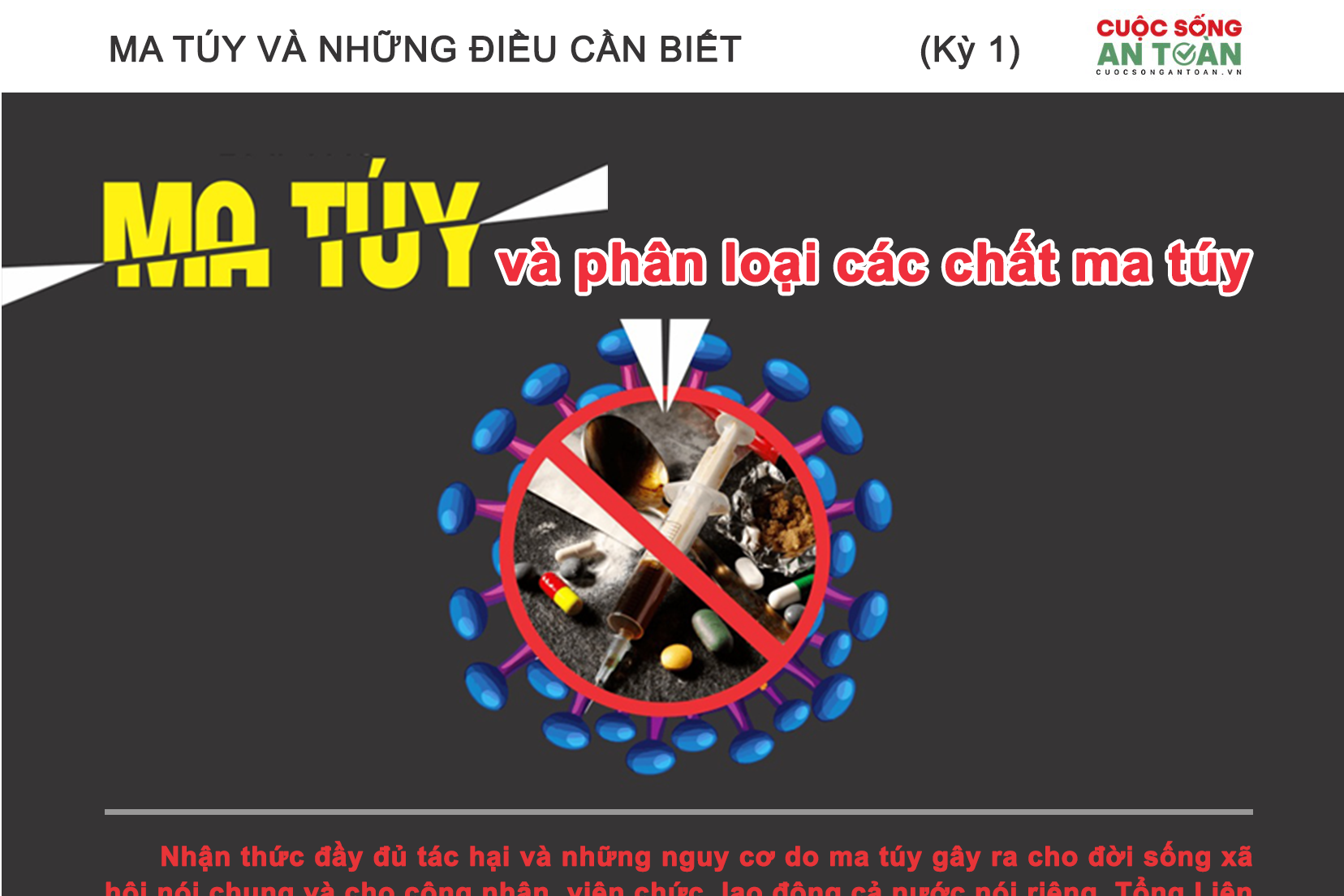 Kỳ 1: Ma túy và phân loại các chất ma túy