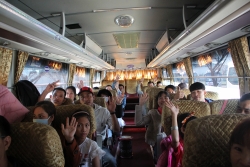 "Chuyến xe Công đoàn" của Đà Nẵng đưa người lao động về quê đón Tết