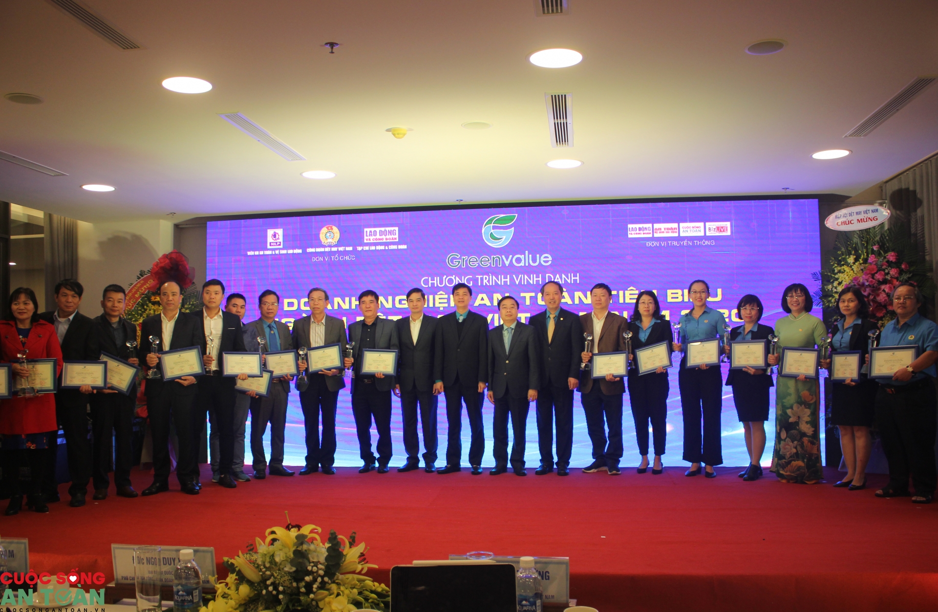 Công đoàn Dệt may Việt Nam vinh danh 20 doanh nghiệp an toàn tiêu biểu năm 2020