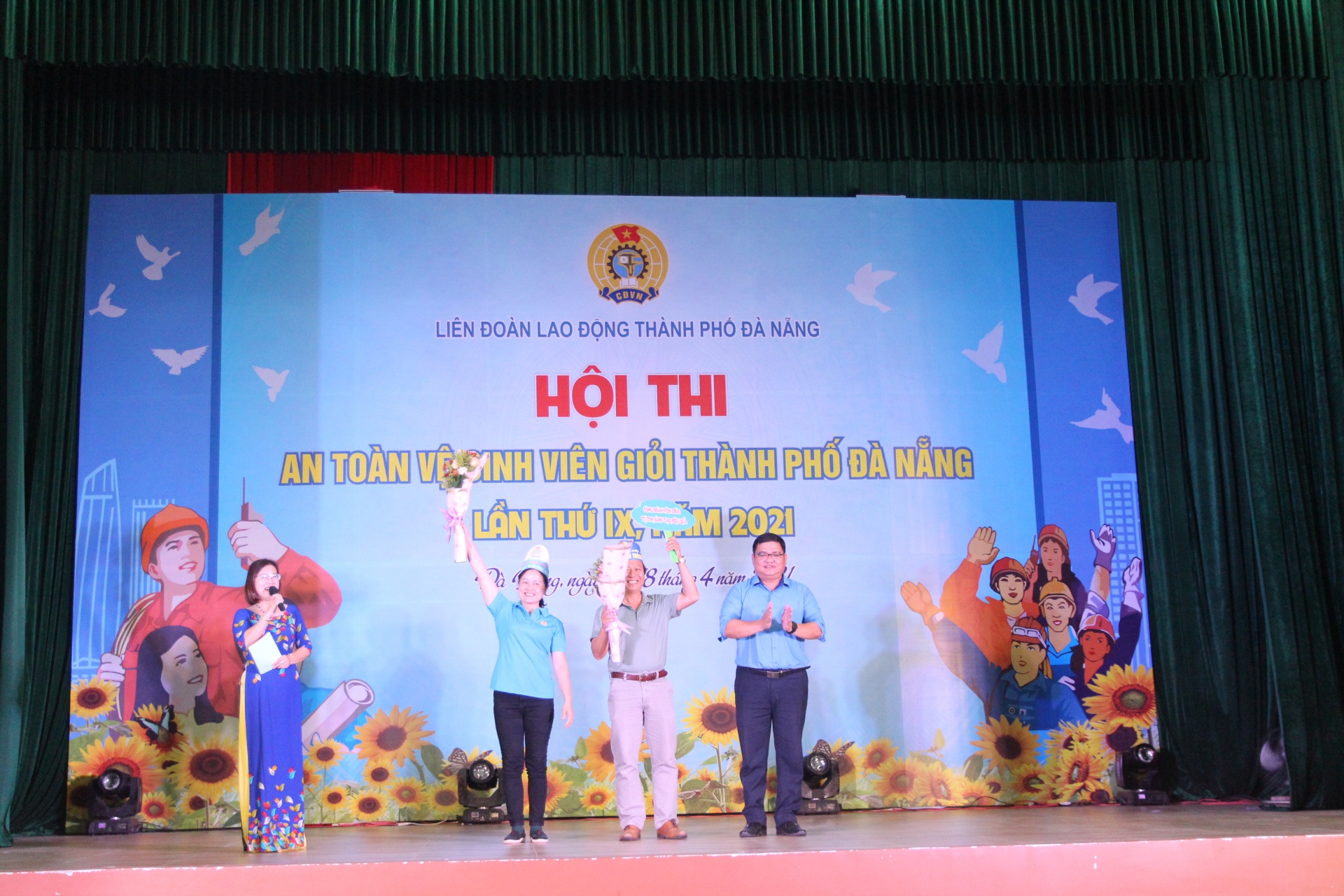 Đà Nẵng: Công đoàn Viên chức đạt quán quân Hội thi An toàn vệ sinh viên giỏi 2021
