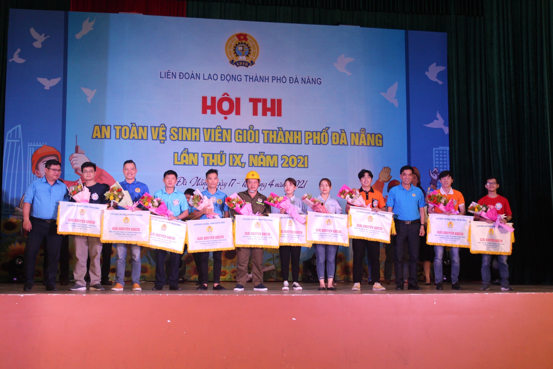 Đà Nẵng: Công đoàn Viên chức đạt quán quân Hội thi An toàn vệ sinh viên giỏi 2021