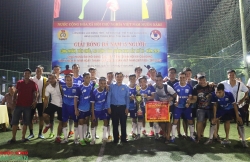 Sôi nổi Giải Bóng đá nam công nhân, viên chức, lao động tỉnh Quảng Nam