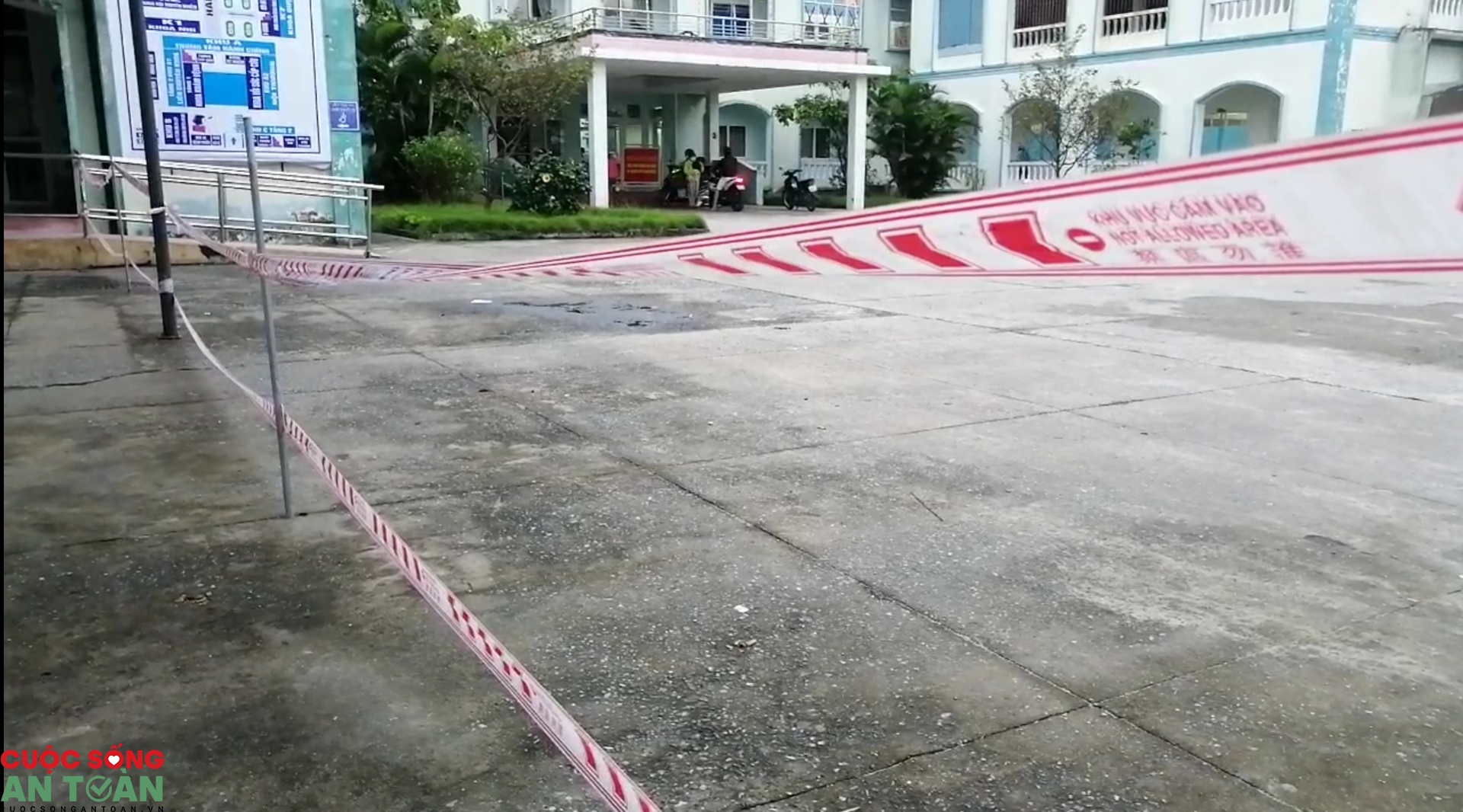 Nơi cách ly F1 của bệnh nhân 1347 tại Đà Nẵng