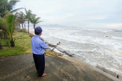 Biển Đà Nẵng lại sạt lở ảnh hưởng nghiêm trọng đời sống người lao động