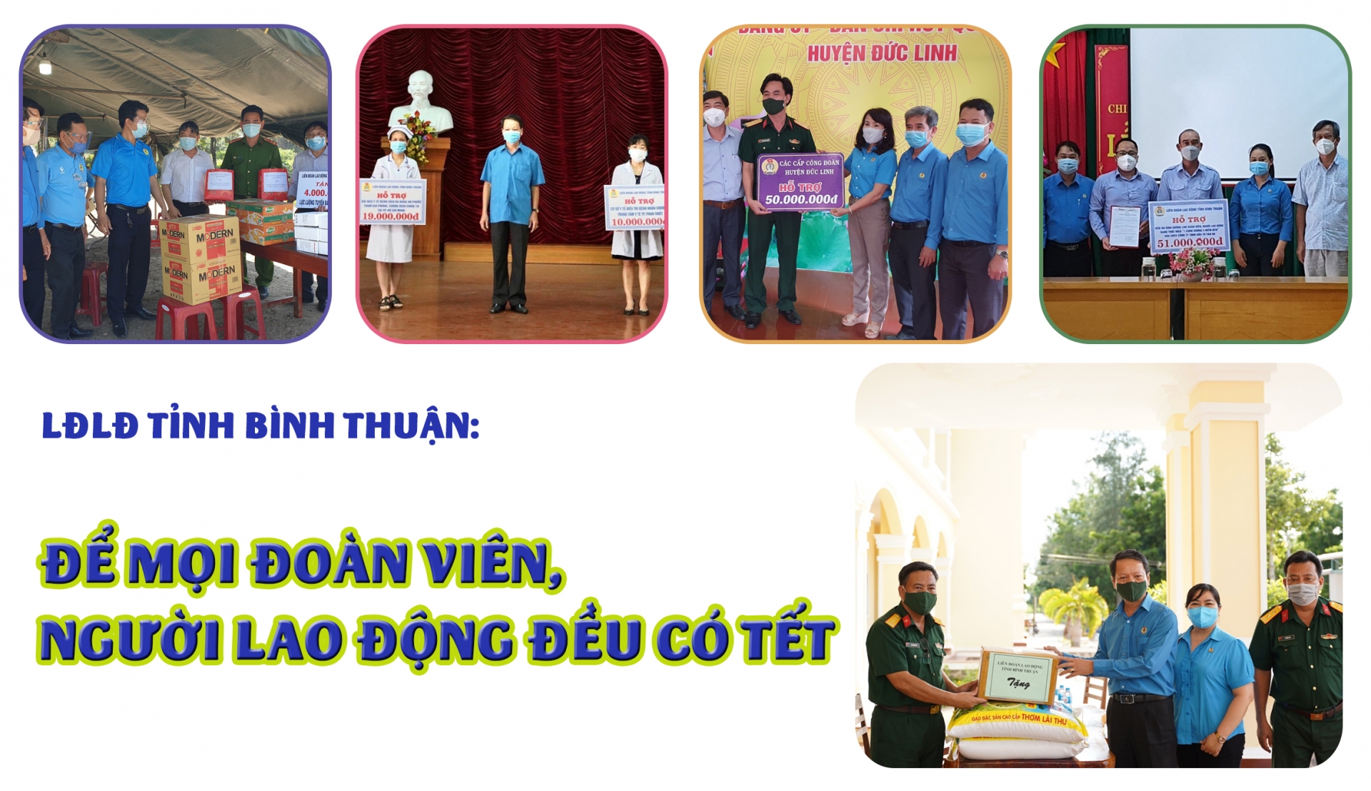 LĐLĐ tỉnh Bình Thuận: Để mọi đoàn viên, người lao động đều có Tết