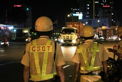CSGT tung quân kiểm tra toàn bộ xe lưu thông ban đêm