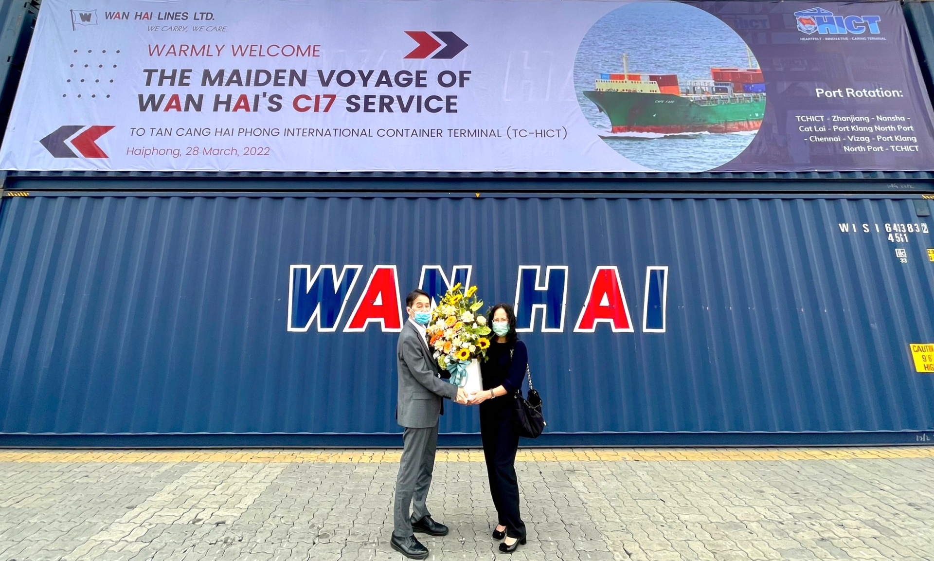 Cảng Container quốc tế Tân Cảng Hải Phòng mở rộng mạng lưới dịch vụ Nội Á
