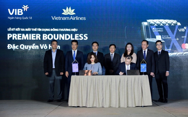 VIB và Vietnam Airlines hợp tác ra mắt dòng thẻ bay đặc quyền Premier Boundless