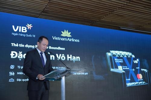 vib va vietnam airlines hop tac ra mat dong the bay dac quyen premier boundless