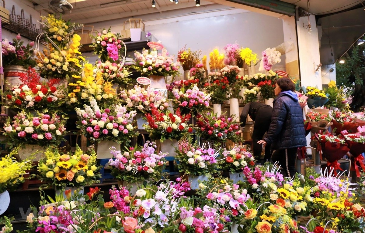 Tăng mạnh giá hoa ngày Quốc tế phụ nữ