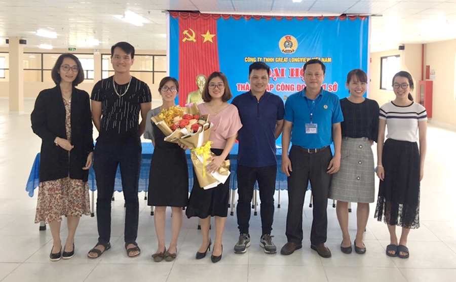 Thành lập Công đoàn cơ sở Công ty TNHH Great Longview Việt Nam
