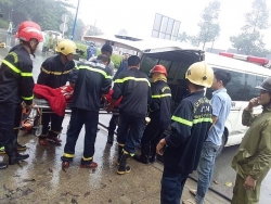 bi tai nan khi chay xe may tren cao toc hai thanh nien tu vong