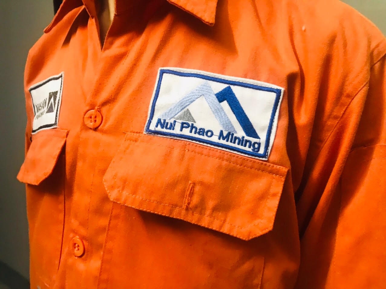 Đồng phục Công ty TNHH Khai thác chế biến khoáng sản Núi Pháo