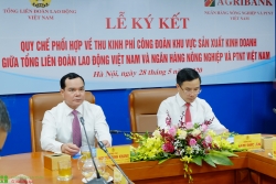 Tổng Liên đoàn Lao động Việt Nam và Agribank ký quy chế phối hợp