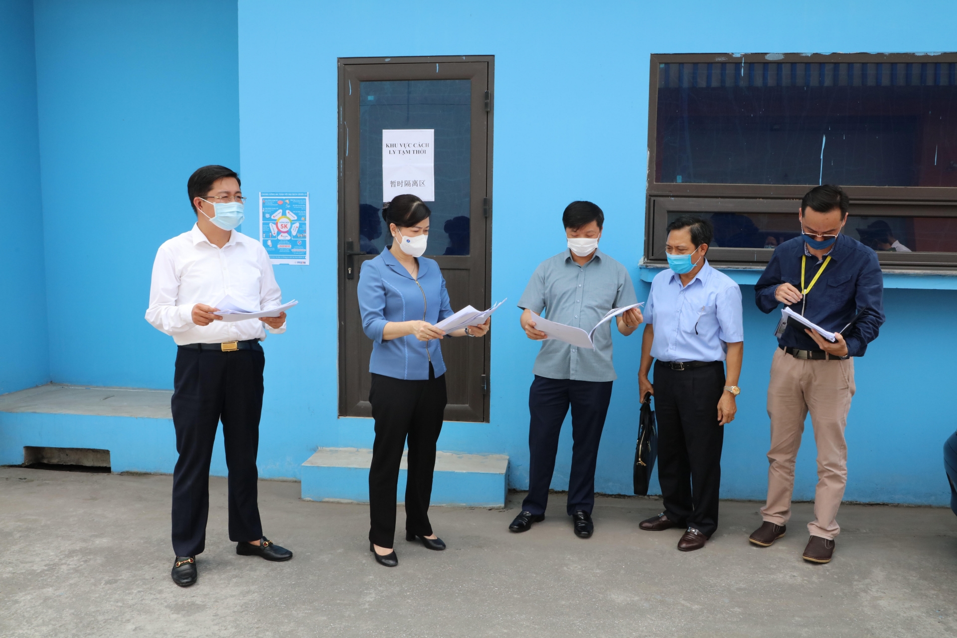 Bí thư Tỉnh ủy Bắc Ninh kiểm tra công tác phòng, chống dịch tại KCN VSIP
