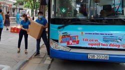 "Xe buýt siêu thị 0 đồng" lăn bánh phục vụ đoàn viên, người lao động
