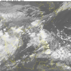 Áp thấp nhiệt đới có gió giật cấp 9 đang đi vào biển Đông