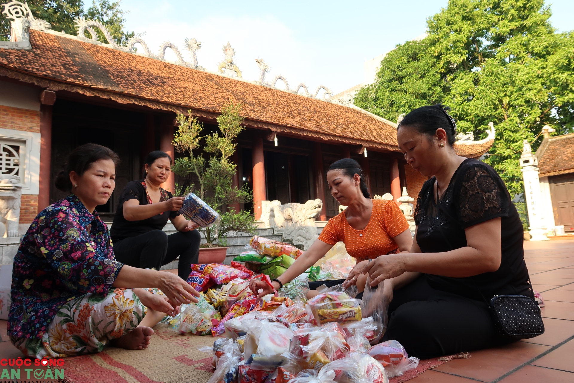 Tết Trung thu tại thôn Bầu: Niềm vui trọn vẹn