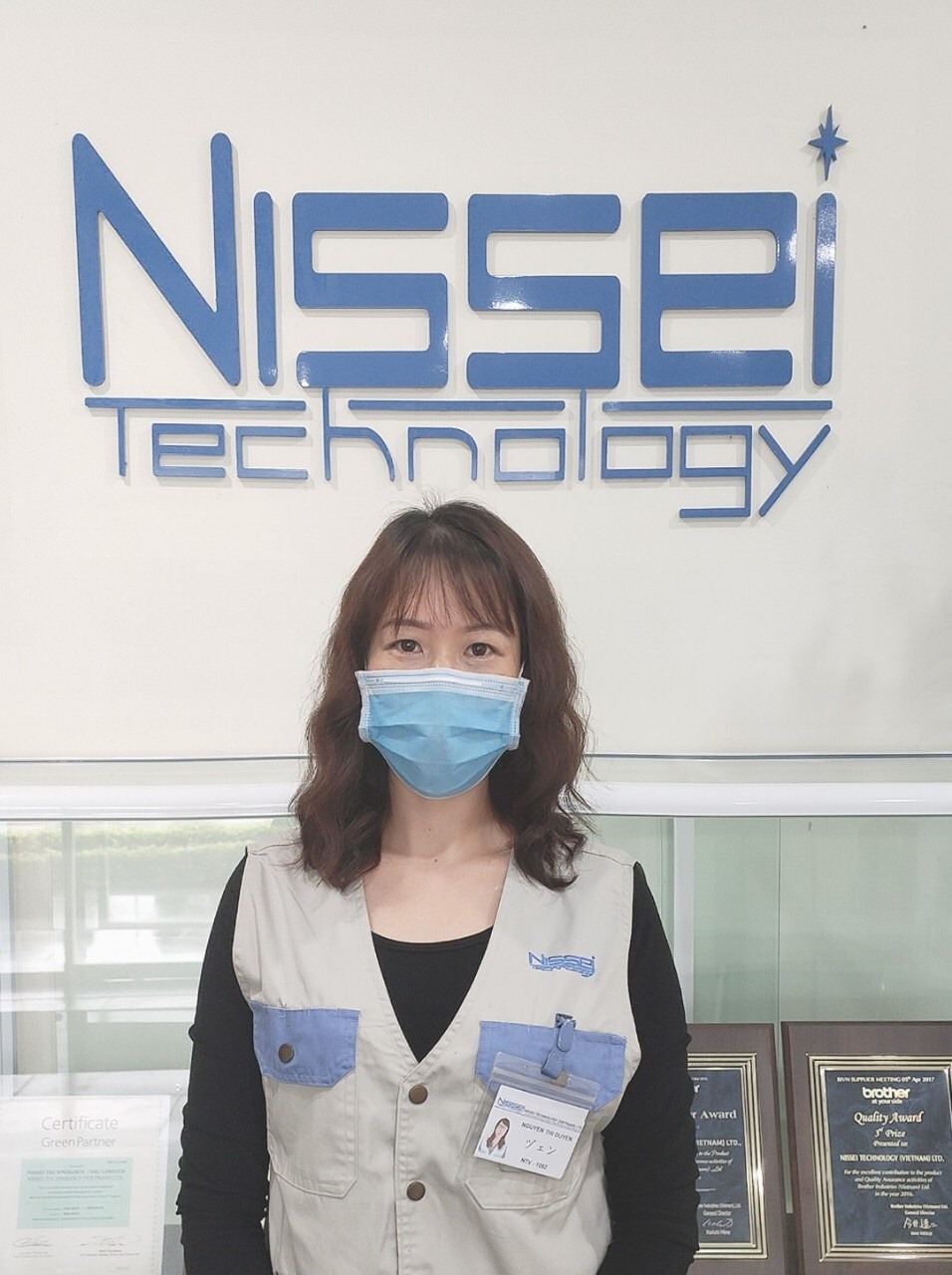 Cùng ngắm đồng phục công nhân của Công ty TNHH Công nghệ Nissei Việt Nam