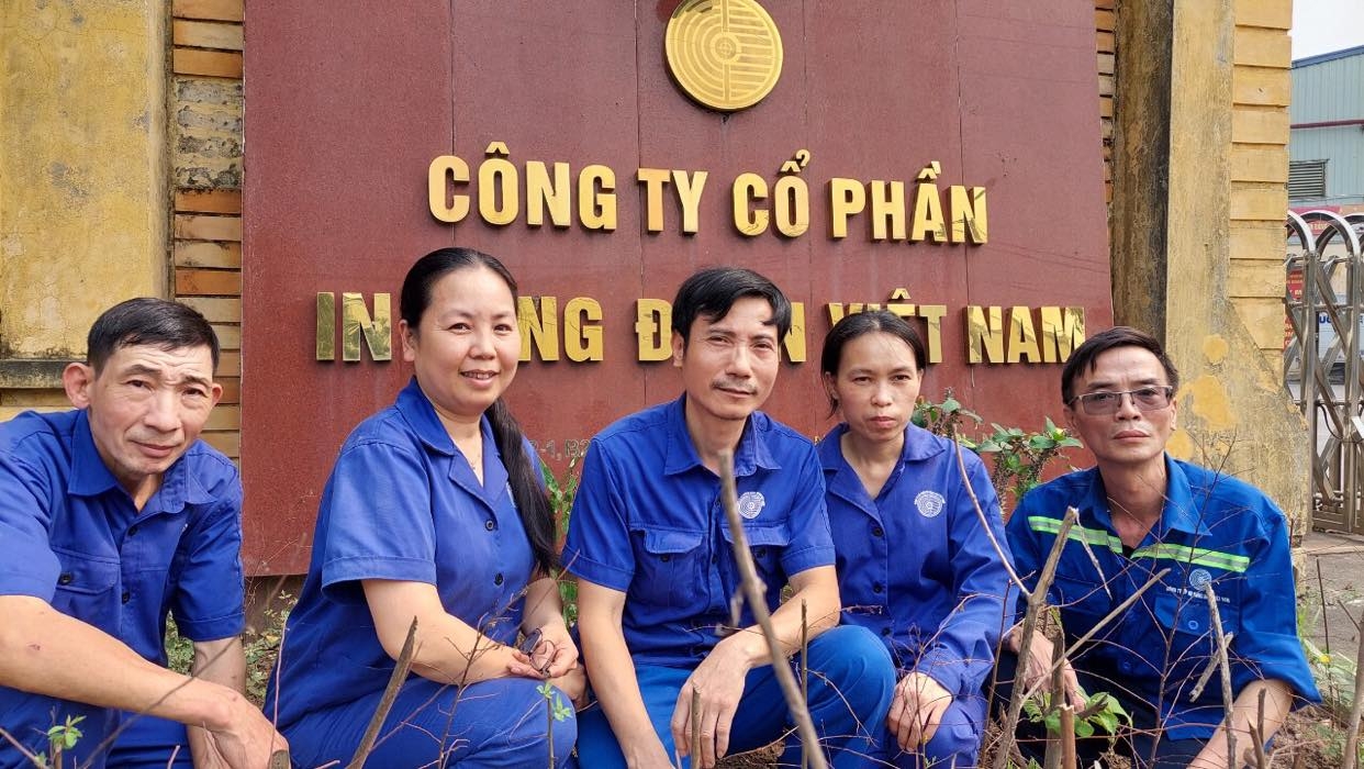 Đồng phục Công ty cổ phần in Công đoàn Việt Nam