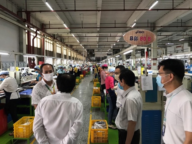 Phòng, chống dịch bệnh Covid-19, đảm bảo an toàn vệ sinh lao động tại Khu công nghiệp Bắc Thăng Long