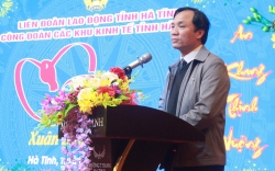Bí thư Tỉnh ủy Hà Tĩnh đánh giá cao ý nghĩa chương trình Tết sum vầy của Công đoàn KKT