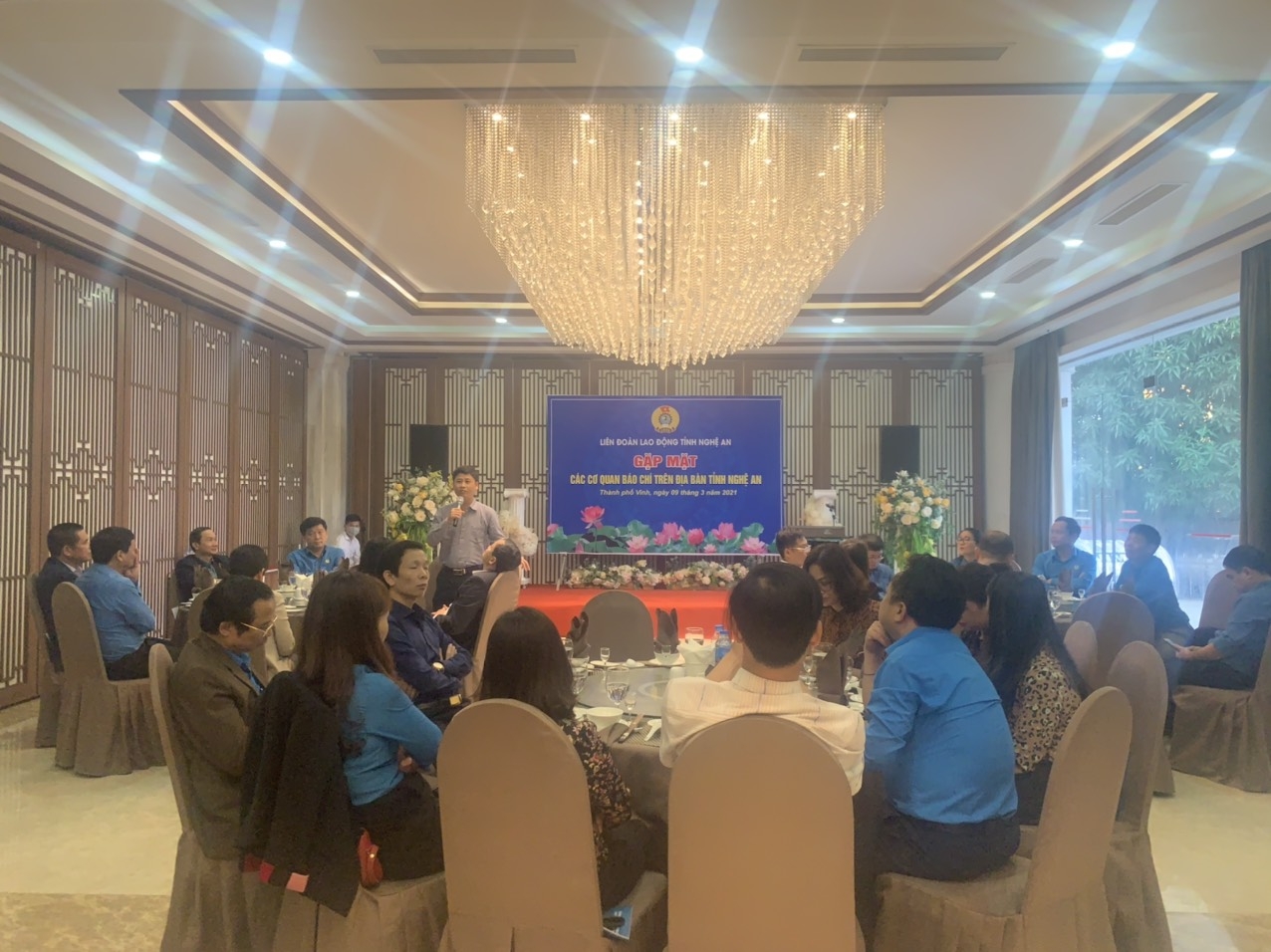 LĐLĐ tỉnh Nghệ An tổ chức gặp mặt các cơ quan báo chí